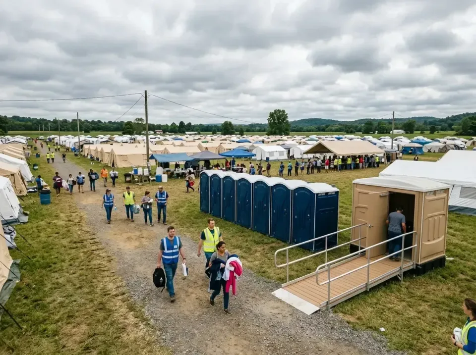 disaster-relief-camp-restrooms-010 — frequently asked questions, Dumpster & Portable Bathrooms Rental in Kent Estates, IA